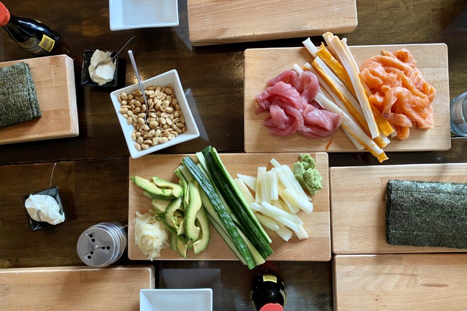raw sushi Kurs